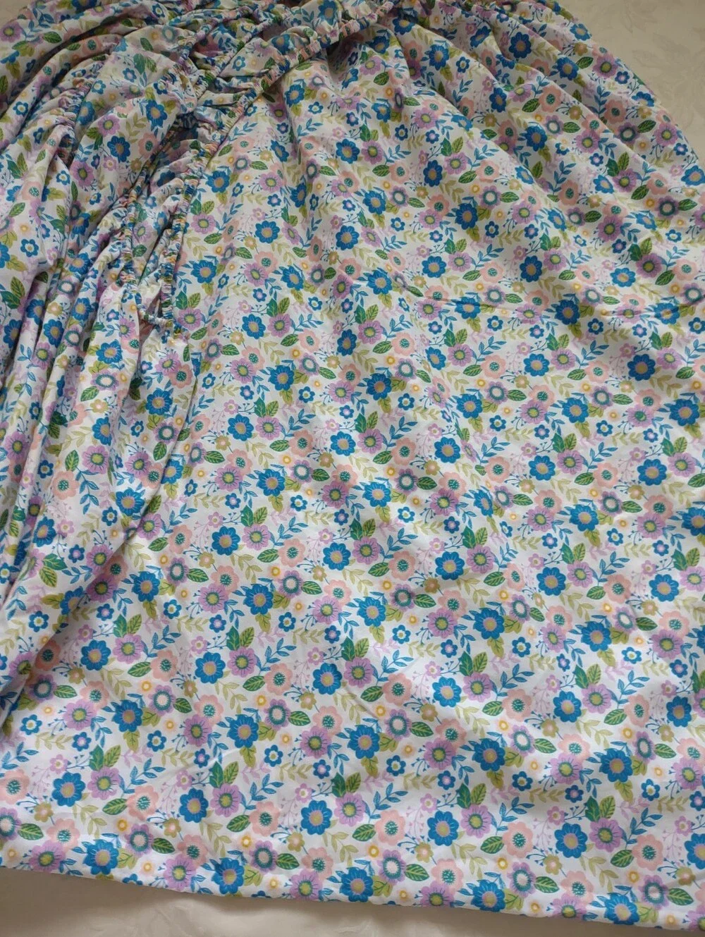 Fitted Sheet Garden Floral Multi Color